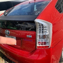 交換可能/ハイブリッド！リッター17〜25！✳︎30プリウス寒冷地仕様　結構高値の人気の赤色。の画像