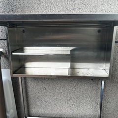 調味料ラック　ステンレスの画像