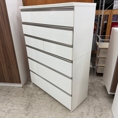 【愛品館 江戸川店】6段 ハイチェスト GRAND2 NITORI（ニトリ）の画像