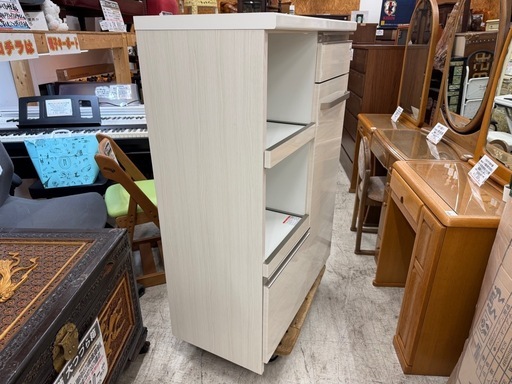 【愛品館 江戸川店 】レンジボード カシュー80 創愛ファニチユア