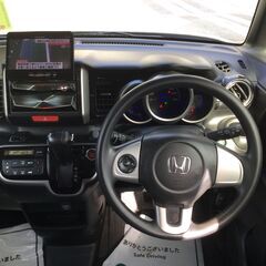 N-BOX カスタムSSリミテッド　スマートキー　プッシュスタート　ナビ　TV　の画像