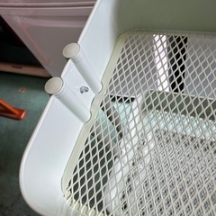 【廃盤色】ikea ロースコグ ワゴン ライトグリーンの画像