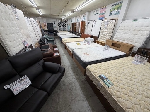 【愛品館 江戸川店 】 縦型跳ね上げ式 ワイドダブルベッド SIMMONS（シモンズ）