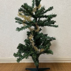 クリスマスツリー 90cm ライト 飾り 少量付きの画像