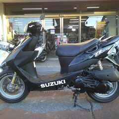 NO.5600　スズキ　ＺＺ　２サイクルエンジン　１２インチキャストホイール　リヤスポイラー　ディスクブレーキ　ブラック　☆彡の画像