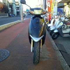 NO.5600　スズキ　ＺＺ　２サイクルエンジン　１２インチキャストホイール　リヤスポイラー　ディスクブレーキ　ブラック　☆彡の画像