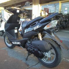 NO.5600　スズキ　ＺＺ　２サイクルエンジン　１２インチキャストホイール　リヤスポイラー　ディスクブレーキ　ブラック　☆彡の画像