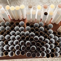 トイレットペーパー　サランラップ　芯のみ　大量！！の画像