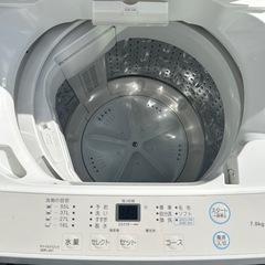 2020年制　7キロ　洗濯機
の画像