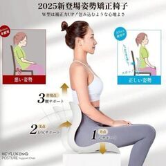 姿勢矯正イス　2個セット　骨盤　の画像