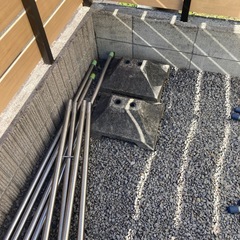 ものほしざ物干し竿の画像