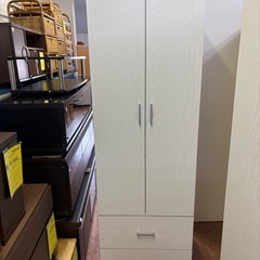 【ジャングル深井店】★ニトリ ワードロープ ホワイト 収納家具 家具 堺市（中区 堺区 東区 西区 南区 北区）和泉市 河内長野市 富田林市 松原市 狭山市 深井 【FU2972】の画像