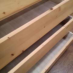 ★リユースのサカイ水戸店★  チェスト ナチュラルブラウン H83×D39×W83 クリーニング済み MT6443の画像