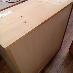 ★リユースのサカイ水戸店★  チェスト ナチュラルブラウン H83×D39×W83 クリーニング済み MT6443の画像