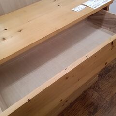 ★リユースのサカイ水戸店★  チェスト ナチュラルブラウン H83×D39×W83 クリーニング済み MT6443の画像