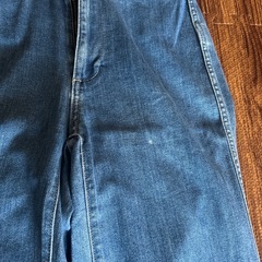 GAP ワイドデニムパンツ ブルー WIDE-LEGの画像