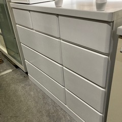 ホワイト整理タンス121の画像