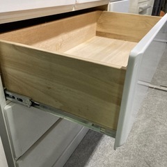 ホワイト整理タンス121の画像