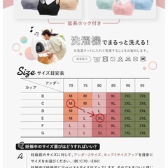 マタニティ・授乳用ブラ2枚の画像