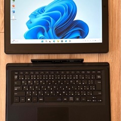 71122-6 NEC 2in1タブレット VersaPro VKT12S-7 Core i5 8GB 128GB Office2024 BT良好の画像