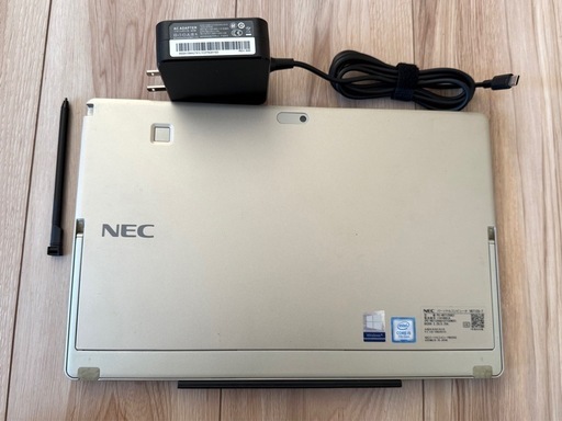 71122-6 NEC 2in1タブレット VersaPro VKT12S-7 Core i5 8GB 128GB Office2024 BT良好