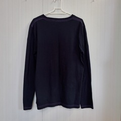 美品　R.NEWBOLD 長袖Tシャツ Lサイズ ブラック ロンTの画像