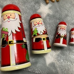 クリスマス置物セットの画像