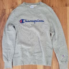 Champion グレー スウェット トレーナーの画像