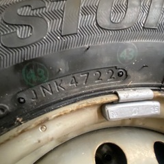 ブリヂストンブリザック　VL1 165R13  LT 6PR  13×5J 新品4本2022年製の画像