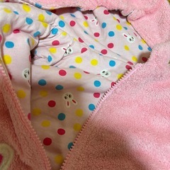 ミキハウス　うさこフリースベストの画像