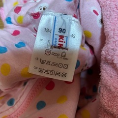 ミキハウス　うさこフリースベストの画像