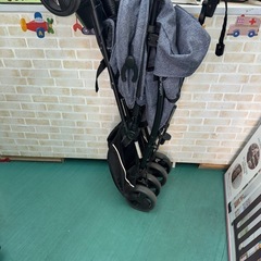 キンダーワゴン 2人乗りベビーカー DUOシティHOP 折りたたみ式の画像