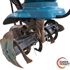 ✨マキタ　中古　MKR001G　充電式 管理機 40V　農業機　充電器/バッテリー×2/培土器付き✨うるま市田場✨の画像