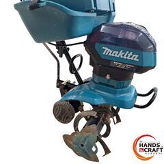 ✨マキタ　中古　MKR001G　充電式 管理機 40V　農業機　充電器/バッテリー×2/培土器付き✨うるま市田場✨の画像