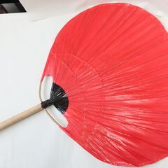 お引取り限定！！　大型うちわ　商売繁盛！！の画像