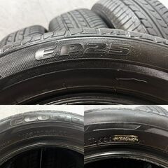 BS BRIDGESTONE ECOPIA EP25 185/60R16 16インチ 夏タイヤ 4本 23年製 バリ溝 フィット アクア MAZDA2 デミオ等　(MTW397)クレジットカード QRコード決済可能の画像