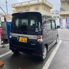 ２２年　本日車検上がりタントカスタムＸグレード　片側パワースライドドアの画像