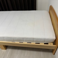 ニトリ ベッドフレーム＆マットレスの画像
