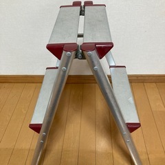 アルミ踏み台2段の画像