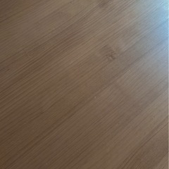 IKEA PINNTORP（ピントルプ）丸テーブル 85cm／ライトブラウン×ブラック脚〈1年使用・美品〉 の画像