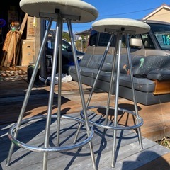 バーカウンターチェア2個セット♪の画像