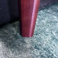 NITORI/ニトリ ダイニングテーブル W135×D80×H63cm ブラウン 札幌 東区の画像