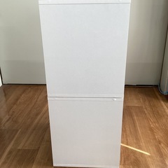 扉付きカラーボックス【町田市再生家具】　1128Ａの画像