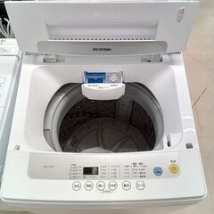 リユースのサカイ栃木店★ジモティ割あり★ IRIS OHYAMA 洗濯機 IAW-T502E 5.0kg 20年製 動作確認／クリーニング済み TC11753の画像