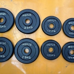 ダンベルプレート12枚セットの画像