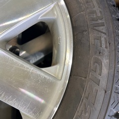 軽自動車スタッドレスアルミホイールの画像