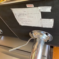 ダイニングバーチェア　黒赤3個セット♪の画像