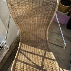 急募‼️屋外チェア　籐①の画像