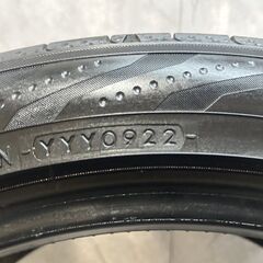 YOKOHAMA BluEarth-RV RV03 245/45R19 19インチ 夏タイヤ 1本 22年製 バリ溝 アルファード ヴェルファイア レクサスLS audi/A6等　(MTB908)クレジットカード QRコード決済可能の画像