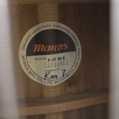 【ジャングル深井店】★モーリス アコースティックギター F-35 音楽 楽器 簡易クリーニング済 堺市（中区 堺区 東区 西区 南区 北区）和泉市 河内長野市 富田林市 松原市 狭山市 深井 【FU2980】の画像